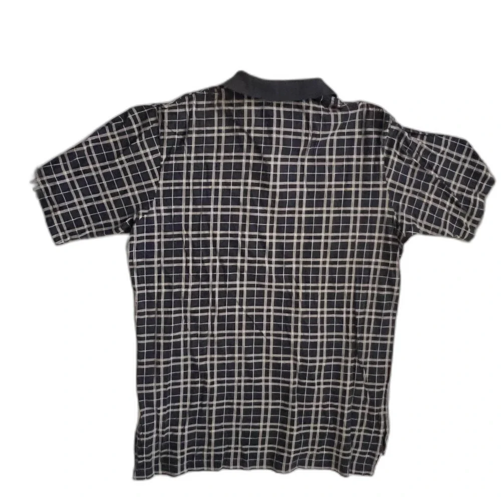 Polo Short Sleeve Men’s Shirt Navy & White
